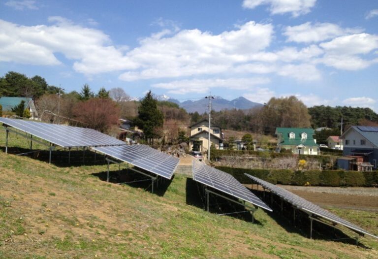 KJC_長野県_低圧50KW　傾斜地架台2
